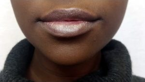 Revlon Ultra HD Matte Metallic Gleam Lipstick Swatch